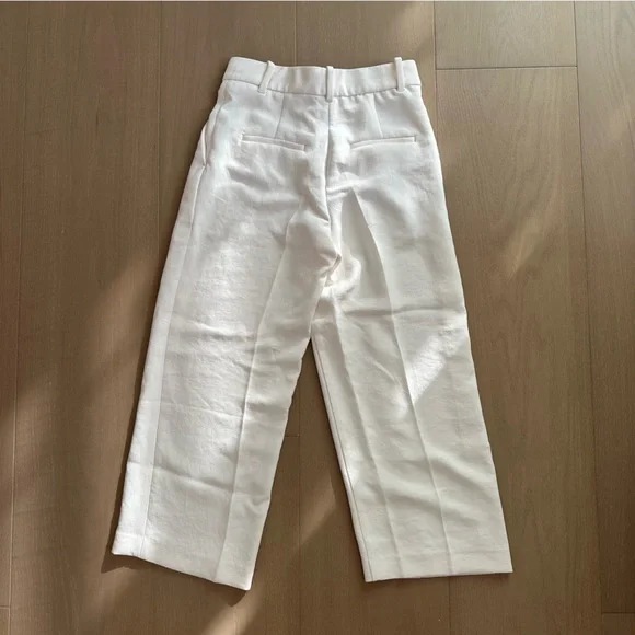 Aritzia Wilfred Cream Trousers - Picture 5 of 8